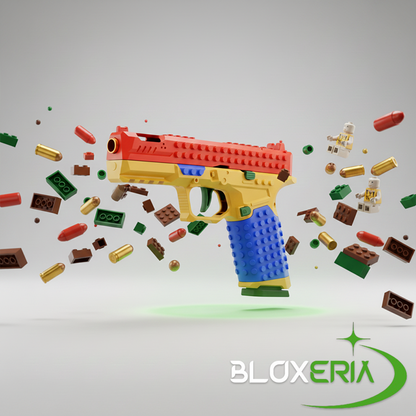 MiniBlox™ - Mały pistolet z klocków do układania
